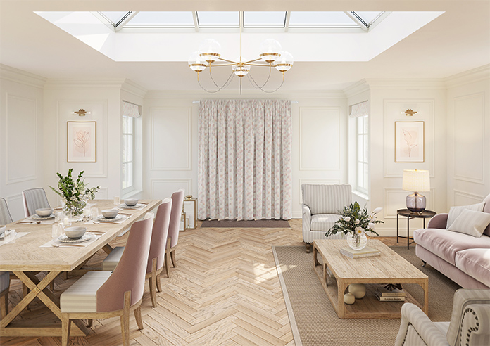 Mosaic Tile, Sweetheart - Made to Measure Curtains - Image 15